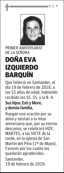 EVA IZQUIERDO BARQUÍN