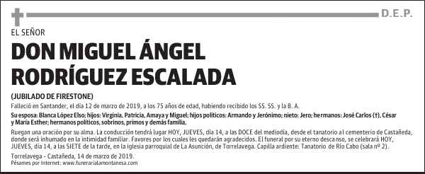 DON MIGUEL ÁNGEL RODRÍGUEZ ESCALADA