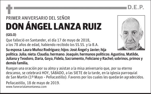 DON ÁNGEL LANZA RUIZ
