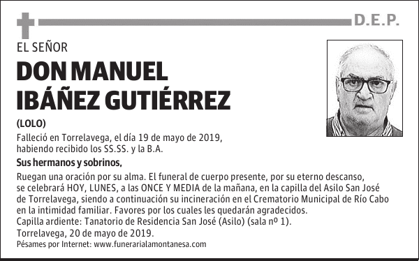 DON MANUEL IBÁÑEZ GUTIÉRREZ