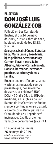 DON JOSÉ LUIS GONZÁLEZ COB