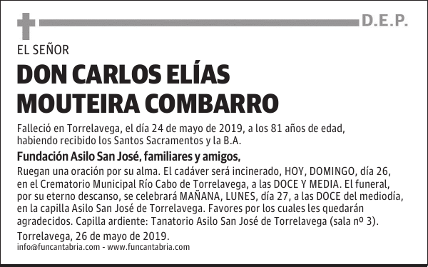 DON CARLOS ELÍAS MOUTEIRA COMBARRO