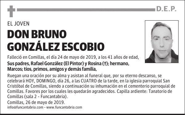 DON BRUNO GONZÁLEZ ESCOBIO
