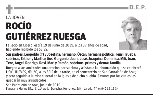ROCÍO GUTIÉRREZ RUESGA