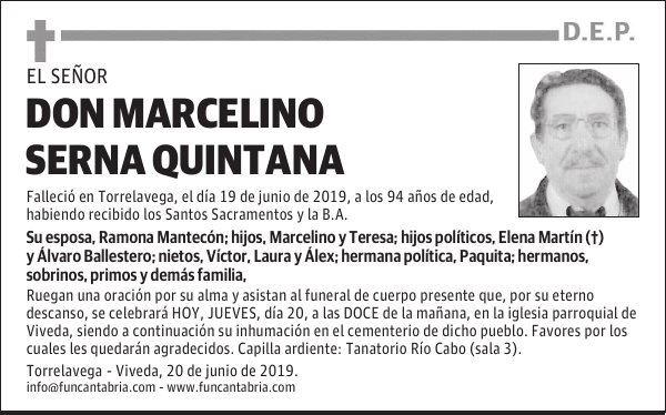 DON MARCELINO SERNA QUINTANA