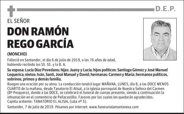 DON RAMÓN REGO GARCÍA