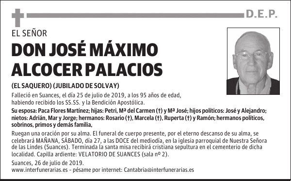DON JOSÉ MÁXIMO ALCOCER PALACIOS
