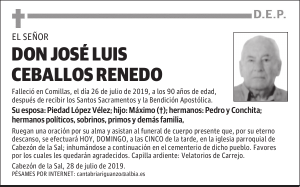 DON JOSÉ LUIS CEBALLOS RENEDO