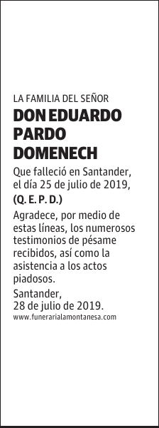 DON EDUARDO PARDO DOMENECH