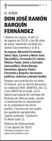 DON JOSÉ RAMÓN BARQUÍN FERNÁNDEZ