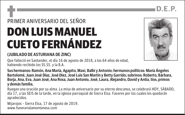 DON LUIS MANUEL CUETO FERNÁNDEZ