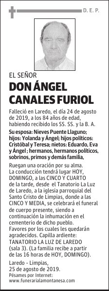DON ÁNGEL CANALES FURIOL