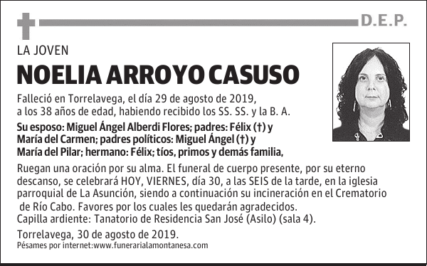 NOELIA ARROYO CASUSO