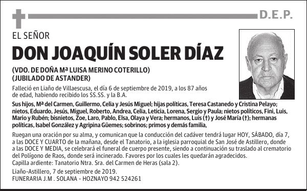 DON JOAQUÍN SOLER DÍAZ