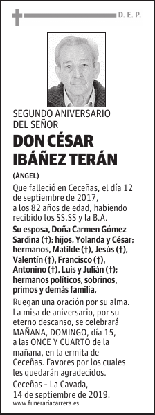 DON CÉSAR IBÁÑEZ TERÁN