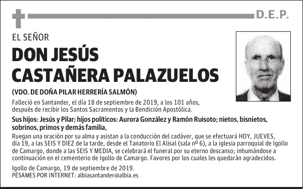DON JESÚS CASTAÑERA PALAZUELOS