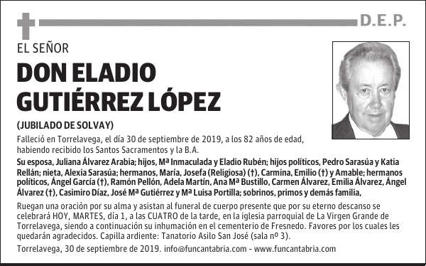 DON ELADIO GUTIÉRREZ LÓPEZ