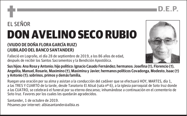 DON AVELINO SECO RUBIO