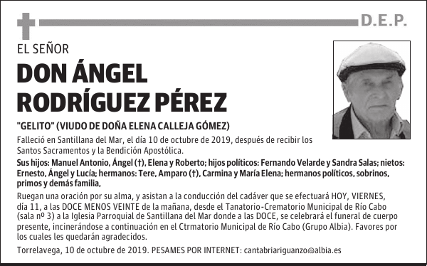 DON ÁNGEL RODRÍGUEZ PÉREZ