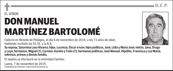 DON MANUEL MARTÍNEZ BARTOLOMÉ