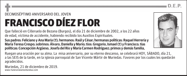 FRANCISCO DÍEZ FLOR