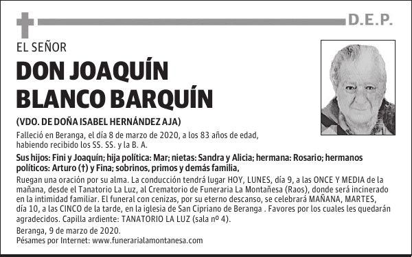 DON JOAQUÍN BLANCO BARQUÍN