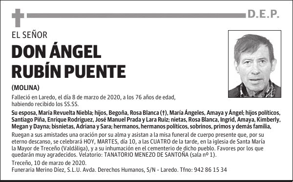 DON ÁNGEL RUBÍN PUENTE