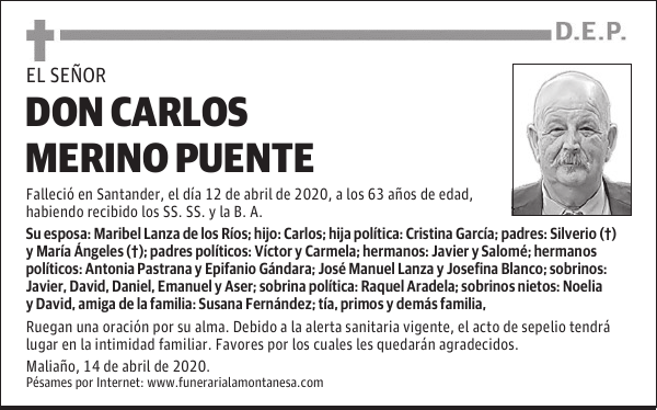 DON CARLOS MERINO PUENTE