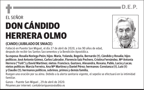 DON CÁNDIDO HERRERA OLMO