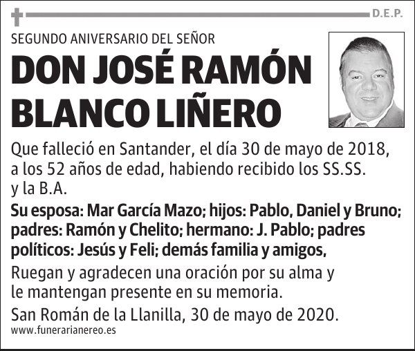 DON JOSÉ RAMÓN BLANCO LIÑERO