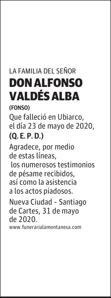 DON ALFONSO VALDÉS ALBA