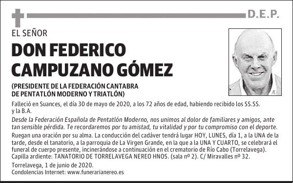 DON FEDERICO CAMPUZANO GÓMEZ