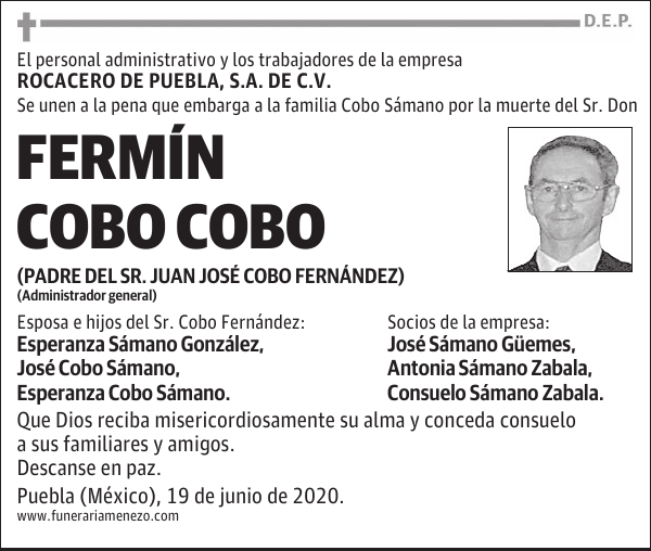 DON FERMÍN COBO COBO