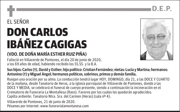 DON CARLOS IBÁÑEZ CAGIGAS