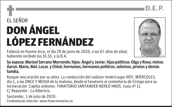 DON ÁNGEL LÓPEZ FERNÁNDEZ