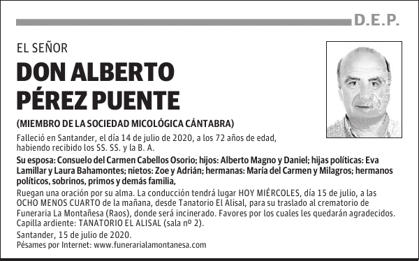 DON ALBERTO PÉREZ PUENTE
