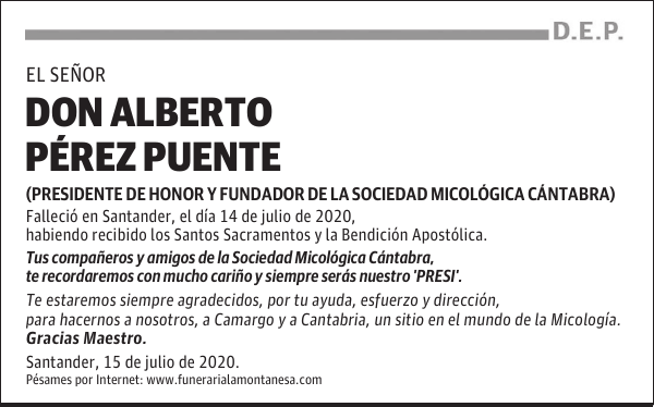 DON ALBERTO PÉREZ PUENTE