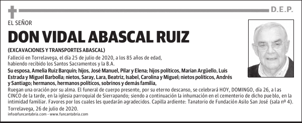 DON VIDAL ABASCAL RUIZ