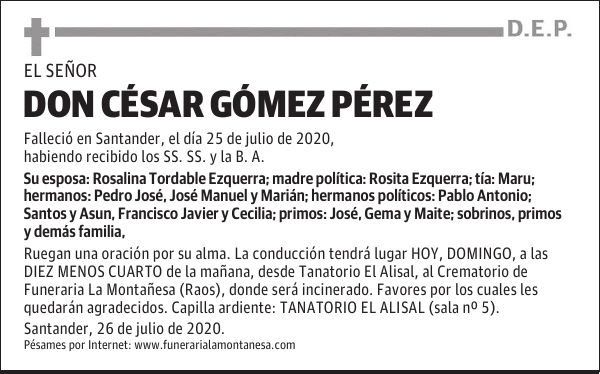 DON CÉSAR GÓMEZ PÉREZ