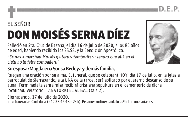 DON MOISÉS SERNA DÍEZ