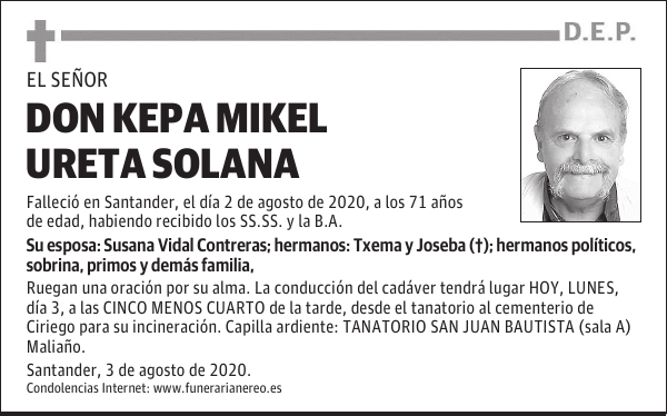 DON KEPA MIKEL URETA SOLANA
