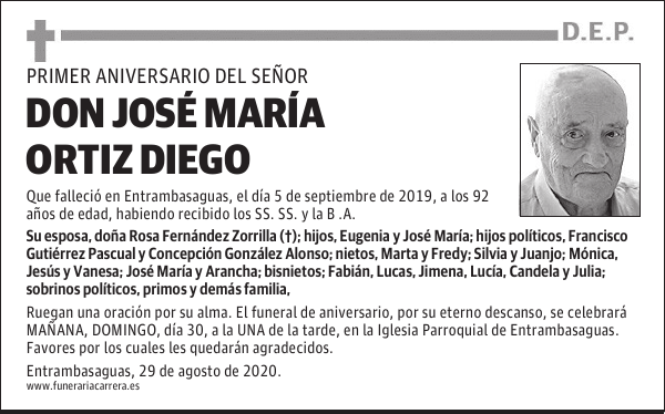 DON JOSÉ MARÍA ORTIZ DIEGO