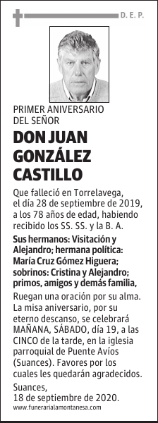 DON JUAN GONZÁLEZ CASTILLO