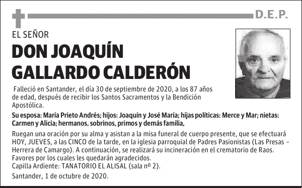 DON JOAQUÍN GALLARDO CALDERÓN
