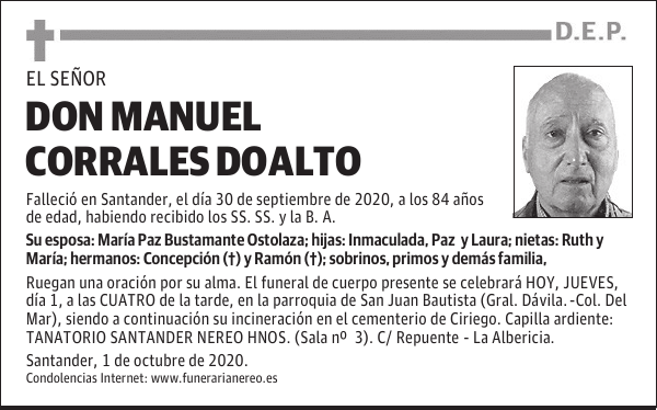 DON MANUEL CORRALES DOALTO