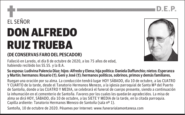 DON ALFREDO RUIZ TRUEBA