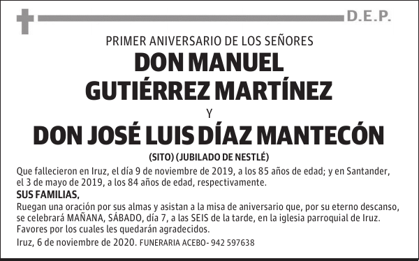 DON MANUEL GUTIÉRREZ MARTÍNEZ
