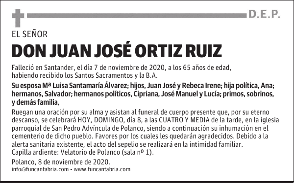 DON JUAN JOSÉ ORTIZ RUIZ