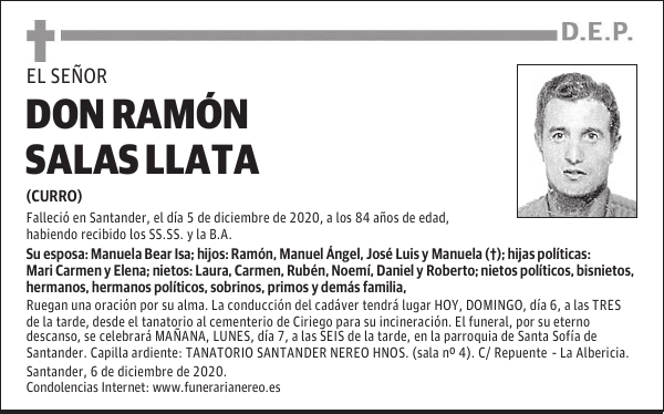 DON RAMÓN SALAS LLATA