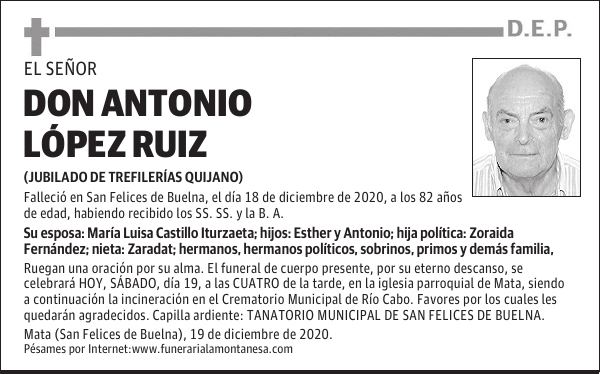 DON ANTONIO LÓPEZ RUIZ